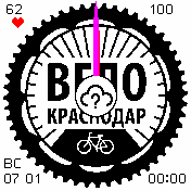 VeloKrasnodar Amazfit BIP watchface