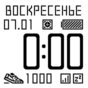 Vf Amazfit BIP watchface