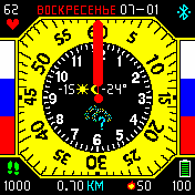WAOR Amazfit BIP watchface