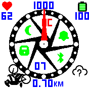 WF-VF-WB Amazfit BIP watchface