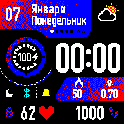 WF_v90_modRB_1_3 Amazfit BIP watchface
