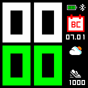 WGB Amazfit BIP watchface