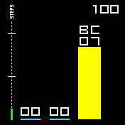W_AS_1_cyan Amazfit BIP watchface