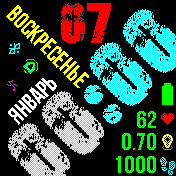Watch_Caskhfseyjual_mod1 Amazfit BIP watchface
