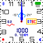 WhiteAnalog_v4 Amazfit BIP watchface
