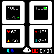 White_day_mod Amazfit BIP watchface