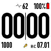 White_steps Amazfit BIP watchface