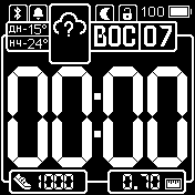Wixej_MoD_Big Amazfit BIP watchface