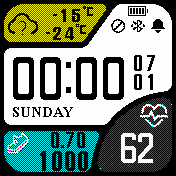Wo1V1_3_ENG Amazfit BIP watchface