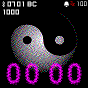 Yin_yang Amazfit BIP watchface
