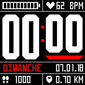 YojiCoolModFR Amazfit BIP watchface