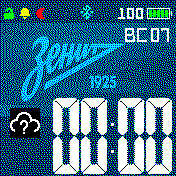 Zenit Amazfit BIP watchface