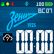 Zenit Amazfit BIP watchface