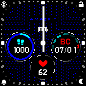 analog-fit-ru Amazfit BIP watchface