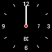 analog_666 Amazfit BIP watchface