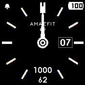 analog_bw_2 Amazfit BIP watchface