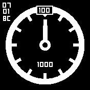 analog_v2 Amazfit BIP watchface