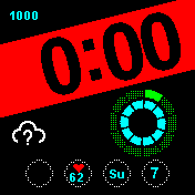 apple5_12h Amazfit BIP watchface