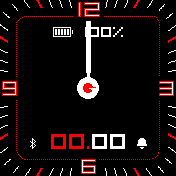arrowS Amazfit BIP watchface