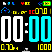 b2rdetor_SHWARZ_BLACK_weatherinside_ver2 Amazfit BIP watchface