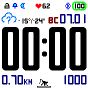 b2rdetor_SHWARZ_weatherinside_ver1 Amazfit BIP watchface