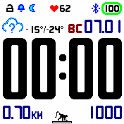 b2rdetor_SHWARZ_weatherinside_ver2 Amazfit BIP watchface
