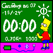 bart_RU Amazfit BIP watchface