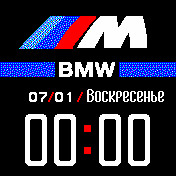 bmwM Amazfit BIP watchface