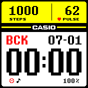 casio_YT_Y_n Amazfit BIP watchface