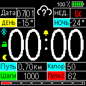 china Amazfit BIP watchface