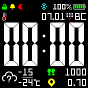 cmpr47_digit3_v11_edit_date_font Amazfit BIP watchface