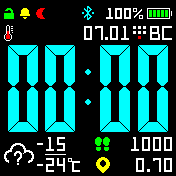 cmpr47_digit3_v11_edit_date_font_blue Amazfit BIP watchface