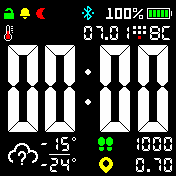 cmpr47_digit3_v11_edit_date_font_electro Amazfit BIP watchface