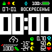 cmpr_big2v1 Amazfit BIP watchface