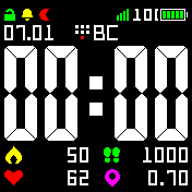 cmpr_v13_nokia_style1 Amazfit BIP watchface