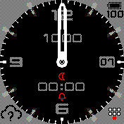 command Amazfit BIP watchface