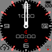 command Amazfit BIP watchface