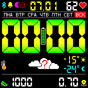 companion Amazfit BIP watchface