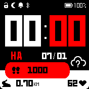 dark_red_watchface_ukr Amazfit BIP watchface