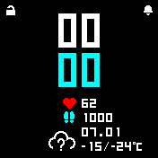 default_02_2_cyan Amazfit BIP watchface