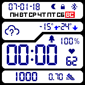 digi_OFB_1_4_perc Amazfit BIP watchface