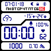 digi_OFB_1_4_perc_thicker Amazfit BIP watchface