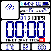 digital_weekdays Amazfit BIP watchface