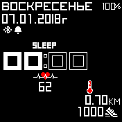 dooots Amazfit BIP watchface