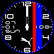 dotCent_A01E_Cougar Amazfit BIP watchface