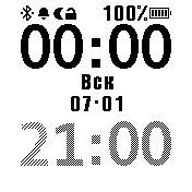 dual_time Amazfit BIP watchface