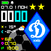 dynamo Amazfit BIP watchface