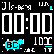 forcholera2015 Amazfit BIP watchface