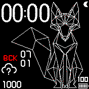 fox_v2_kalantay Amazfit BIP watchface
