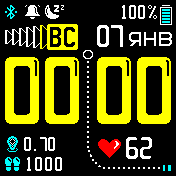 funweek_pulse Amazfit BIP watchface
